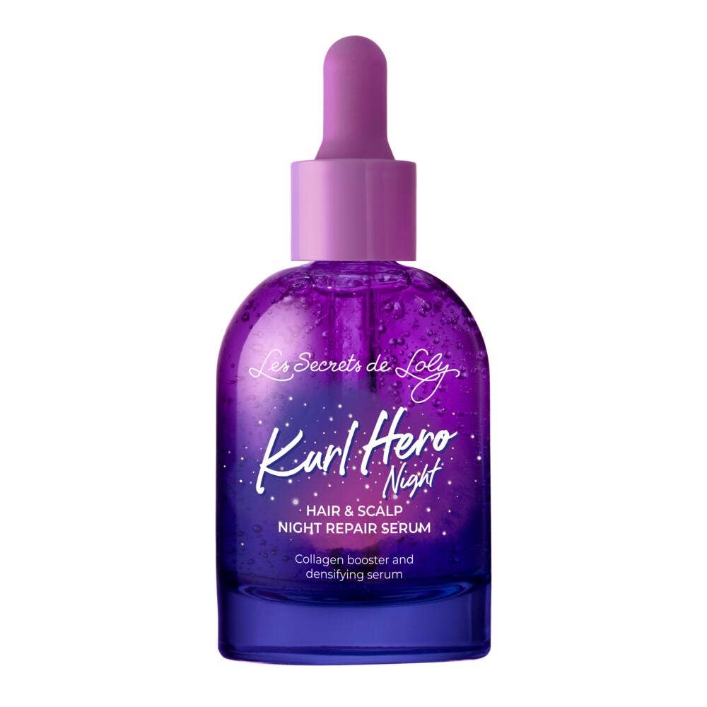 Les Secrets de Loly Care and Strengthen Kurl Hero Night scalp repair serum 50 ml