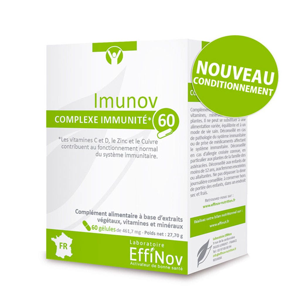 Effinov Nutrition Imunov Immunity complex 60 capsules