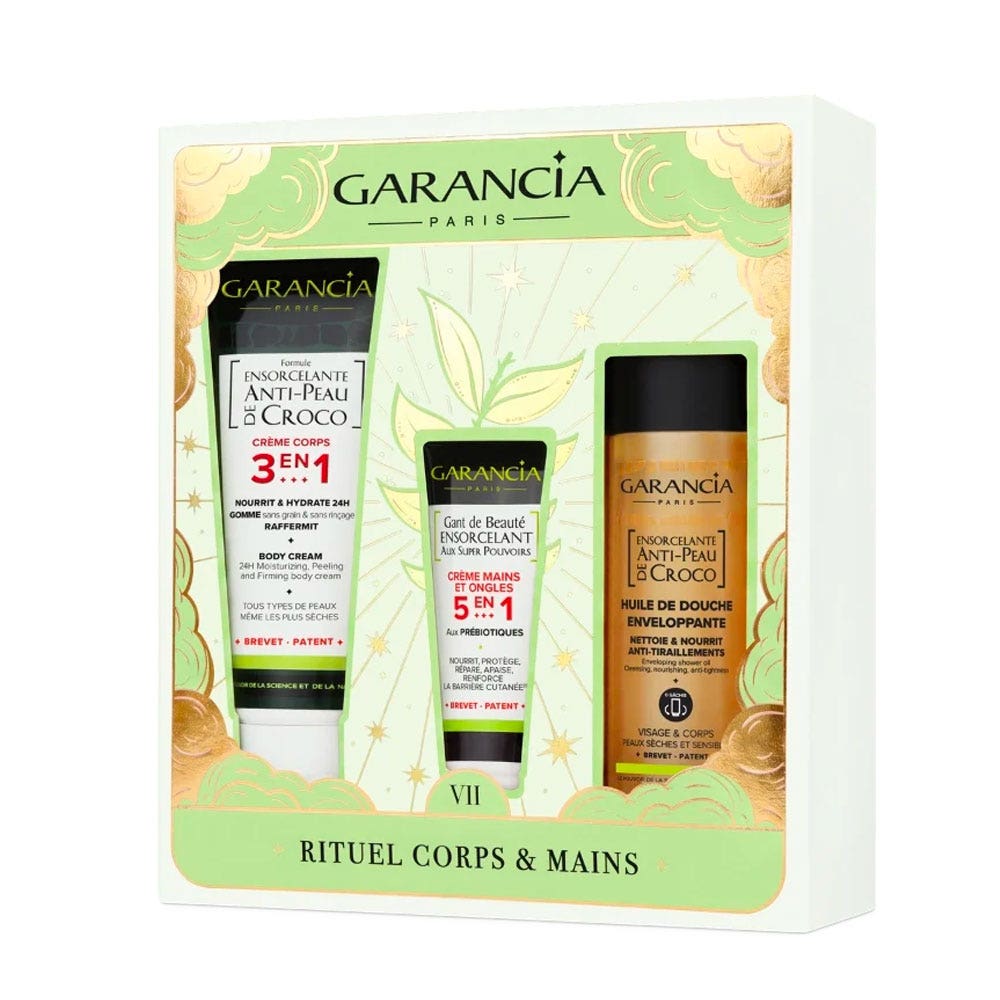 Garancia Christmas gift set Body and hand hydration ritual