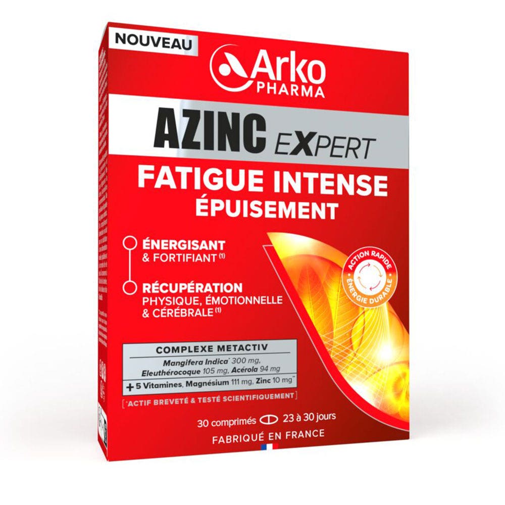 Arkopharma Azink intense fatigue 30 tablets