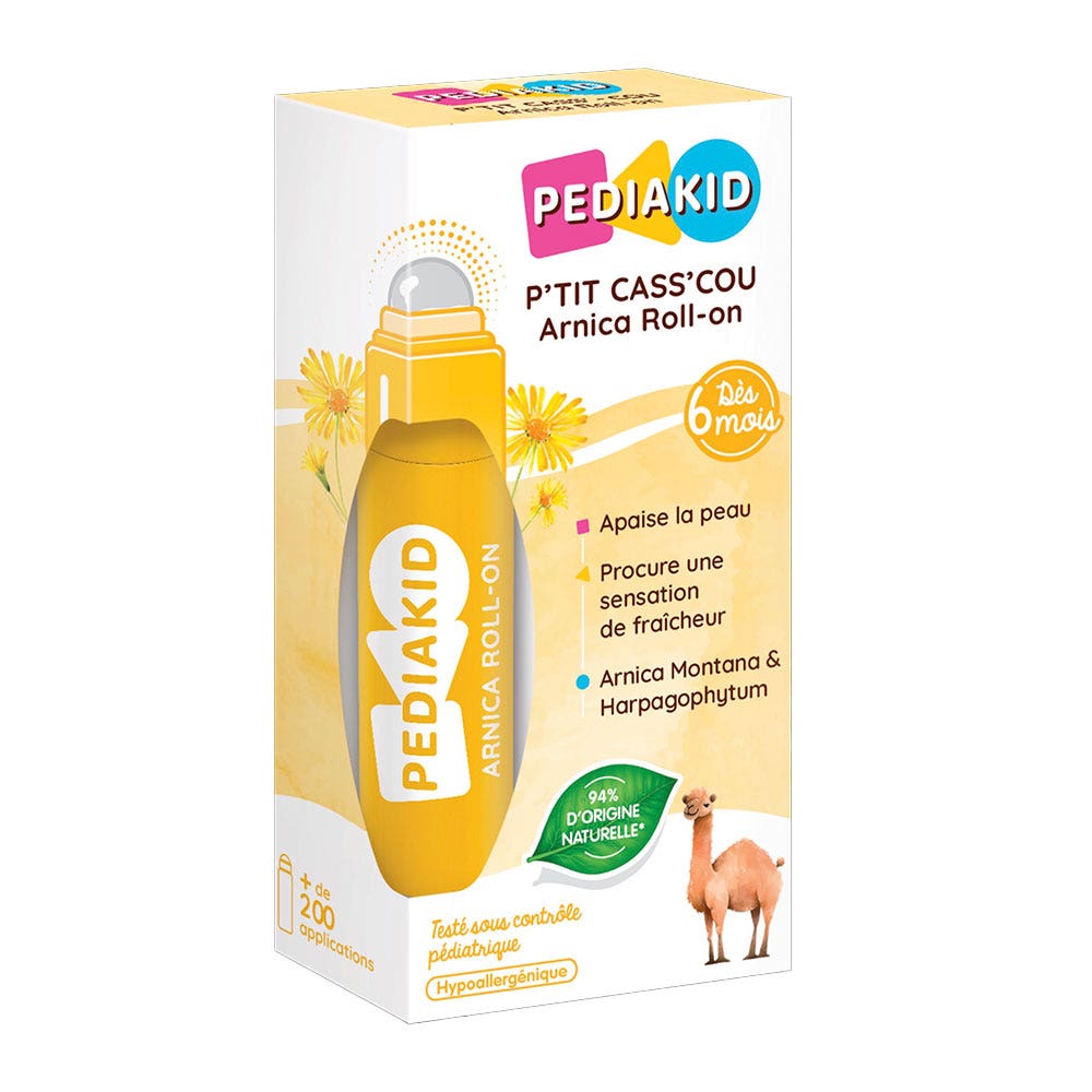 Pediakid P'TIT CASS'COU arnica roll-on 15 ml