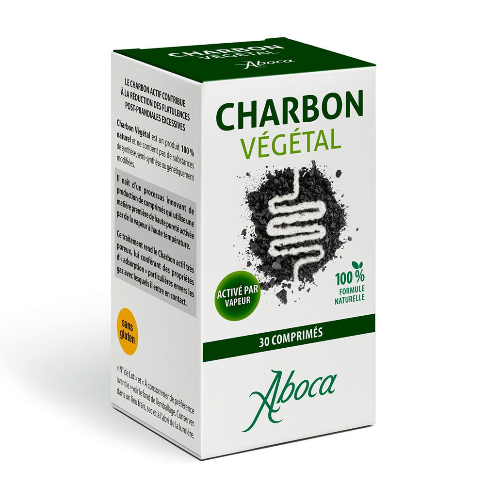 Aboca Vegetable charcoal 30 tablets