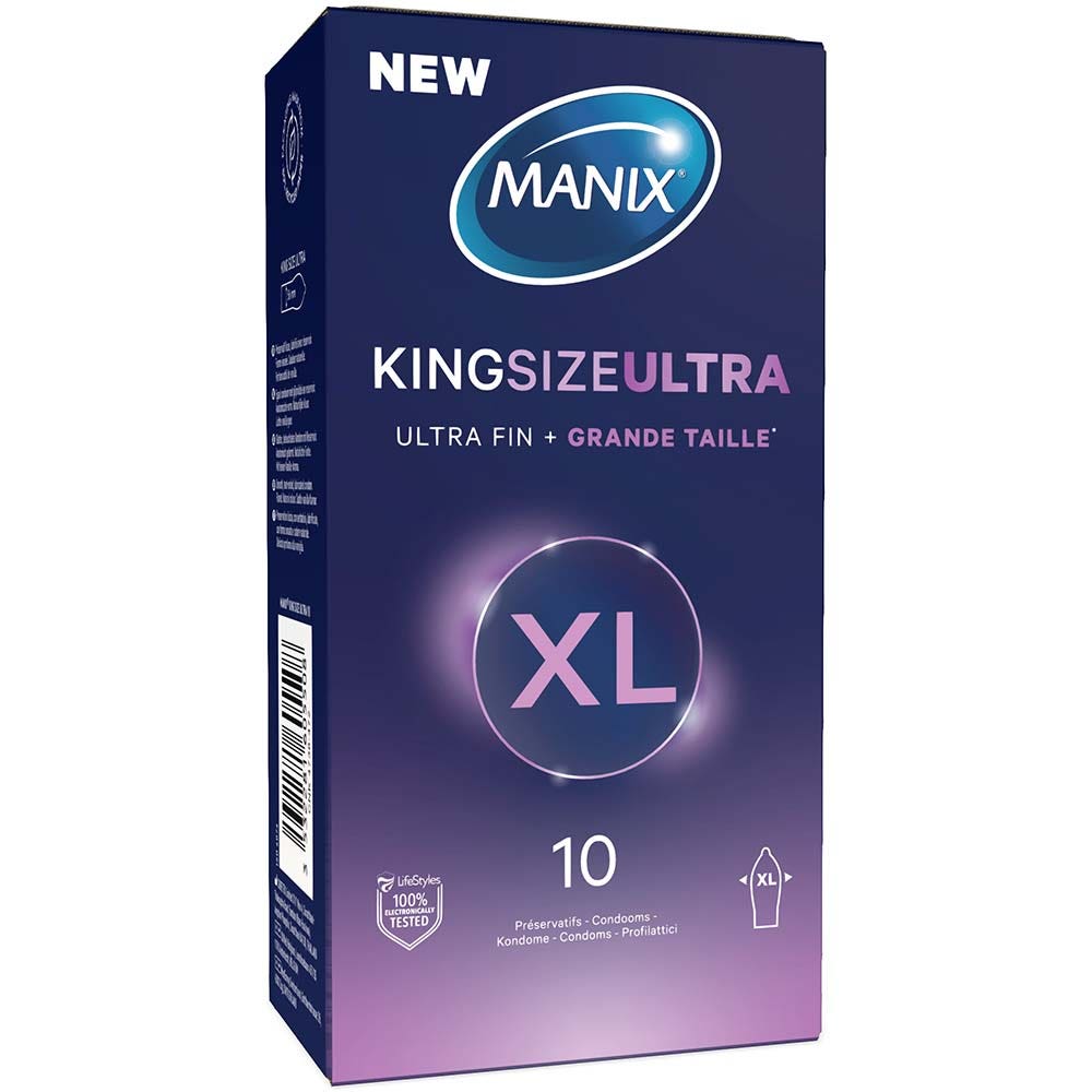 Manix King Size Ultra condoms 10 units