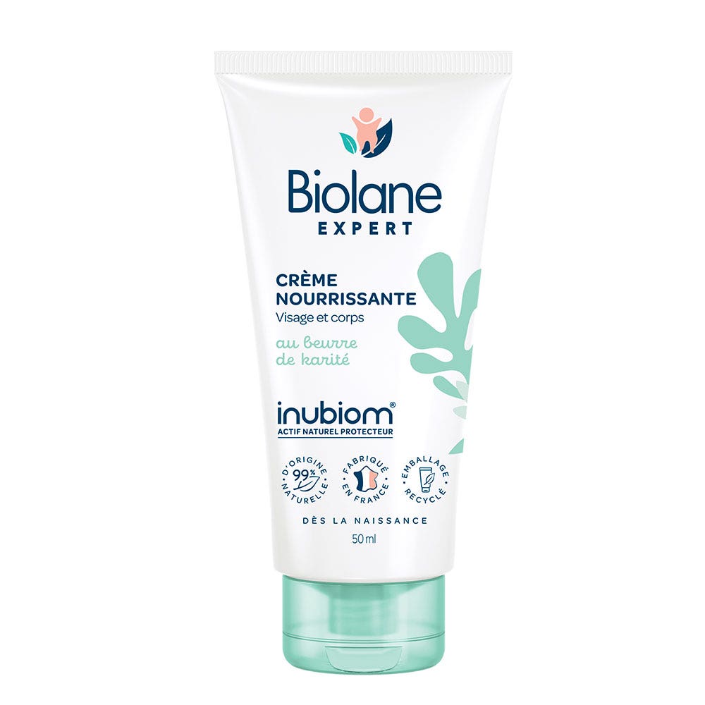 Biolane Expert Nourishing face and body cream for babies 50 ml
