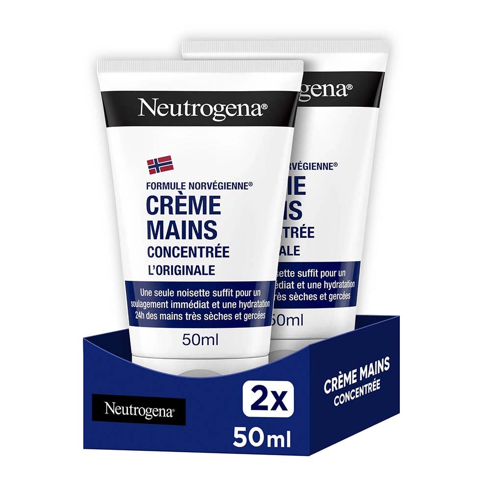 Neutrogena Concentrated moisturising hand cream for dry skin 2 x 50 ml