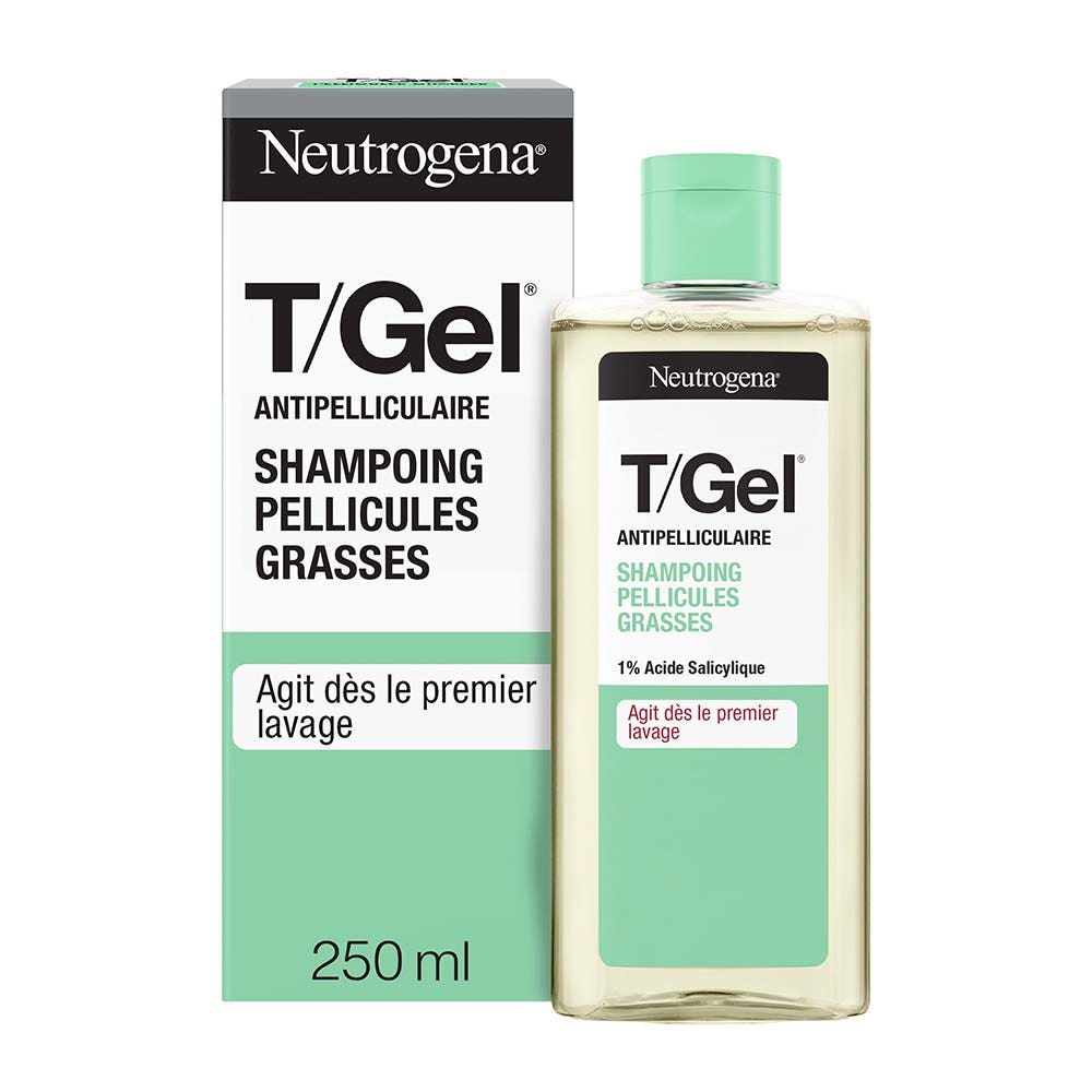 Neutrogena T/Gel Anti Dandruff Shampoo Dry Dandruff T/gel Pellicules Grasses 250ml