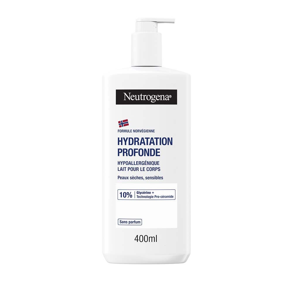 Neutrogena Deep Moisture Hypoallergenic body lotion for very dry skin 400 ml