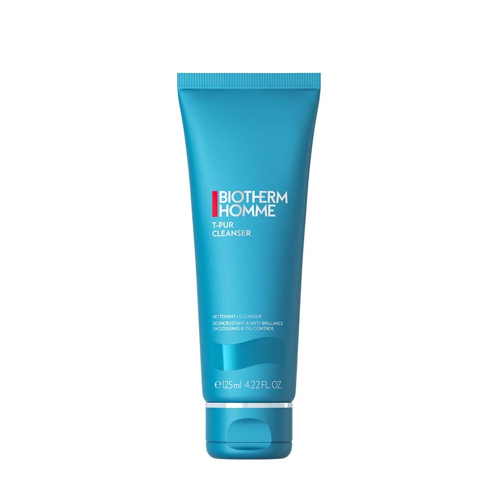 Biotherm Homme T-Pur deep-cleansing and anti-shine cleanser 125 ml