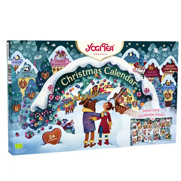 Yogi Tea Advent calendar 24 different sachets