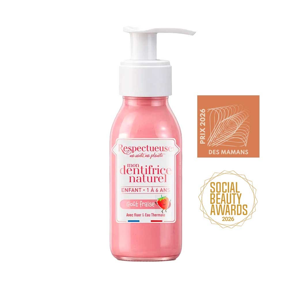 Respectueuse Strawberry toothpaste for kids 80 ml