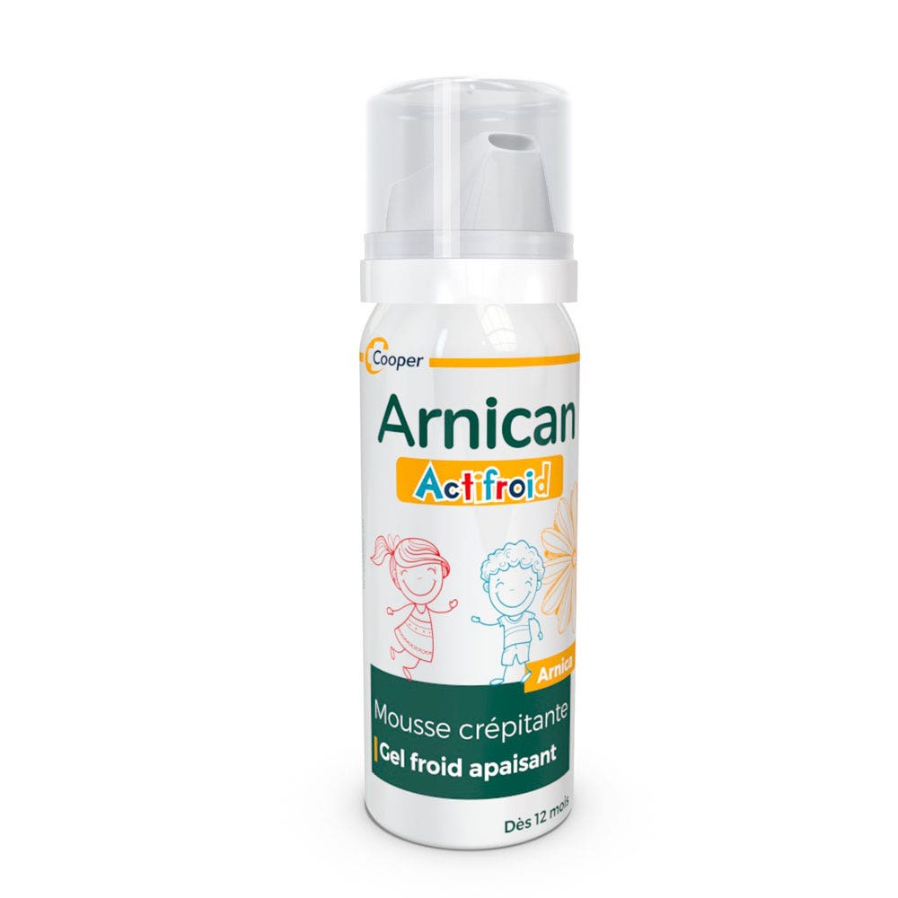 Arnican Actifroid soothing cold gel in crackling foam 50 ml
