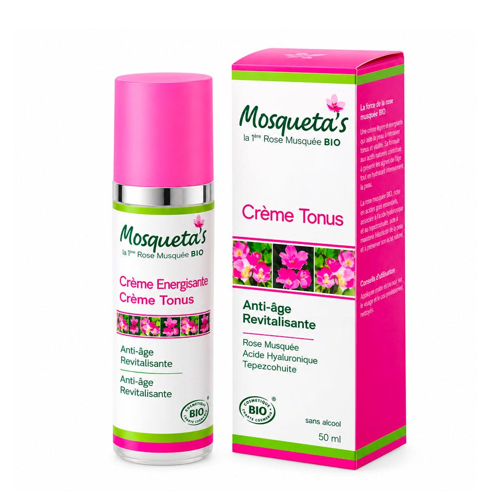Kosmeo Mosqueta's organic revitalising anti-ageing cream 50 ml
