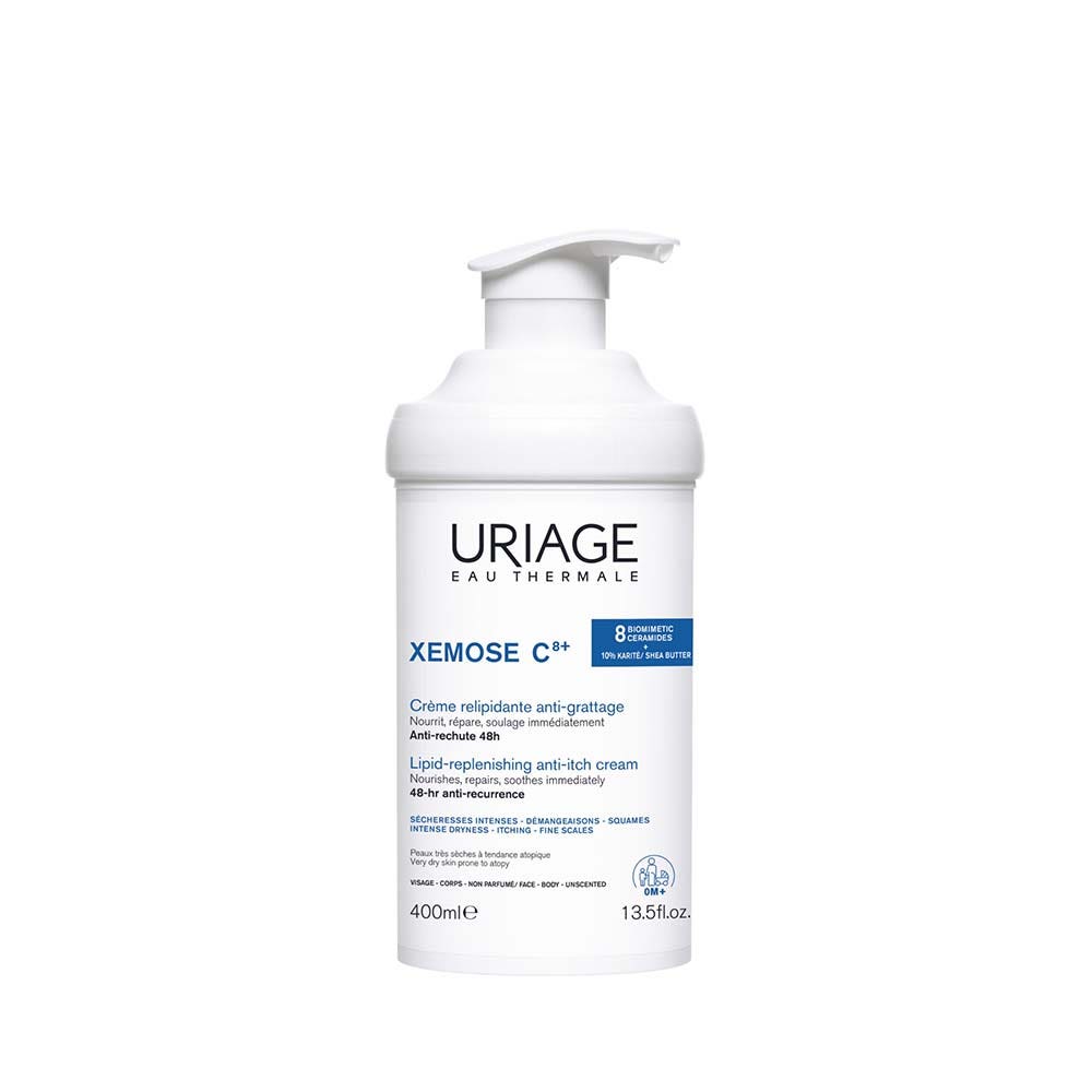 Uriage Xémose C8+ Anti-itch relipidating cream for very dry, atopy-prone skin 400 ml