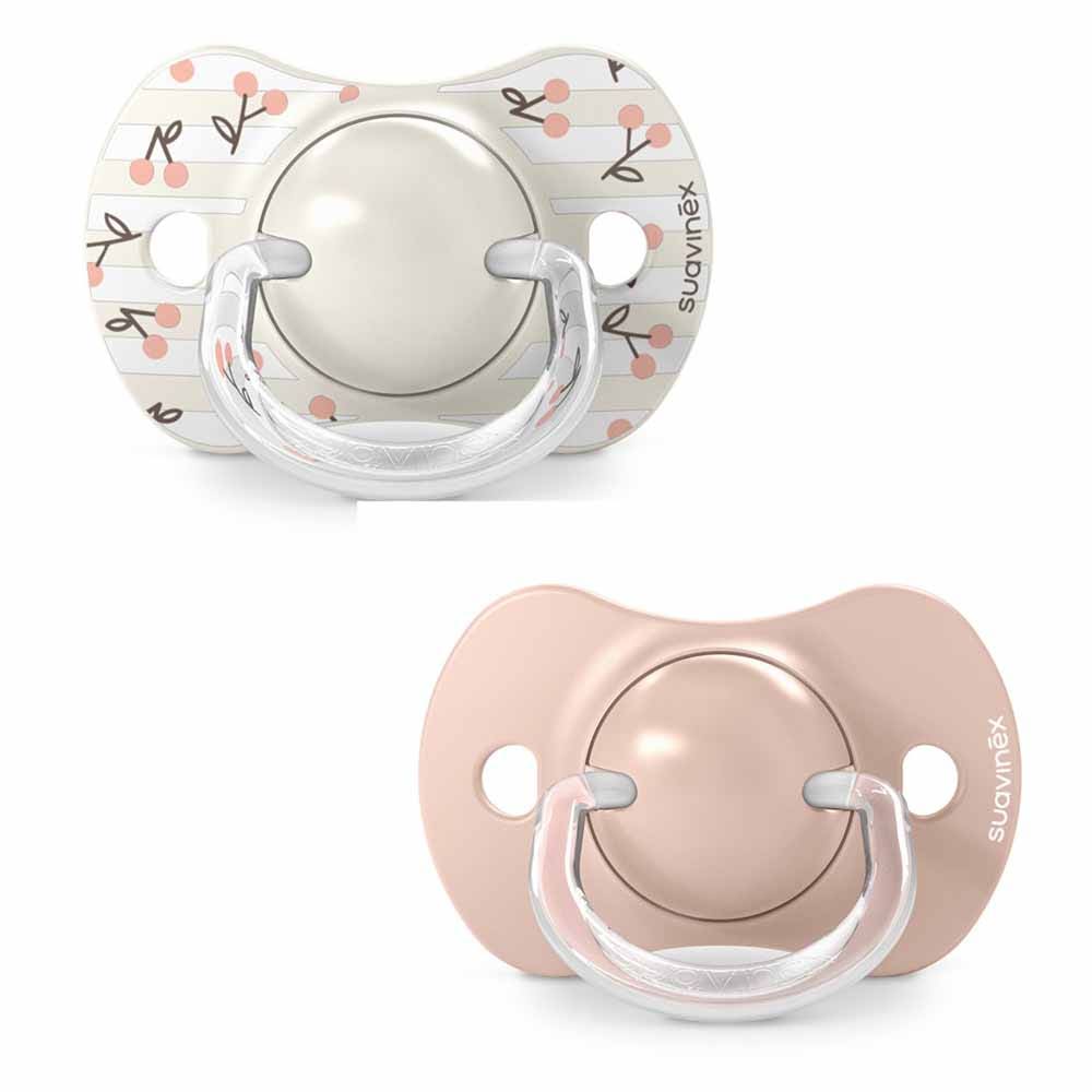 Suavinex SxPro Symmetrical soother 0 to 6 months x2