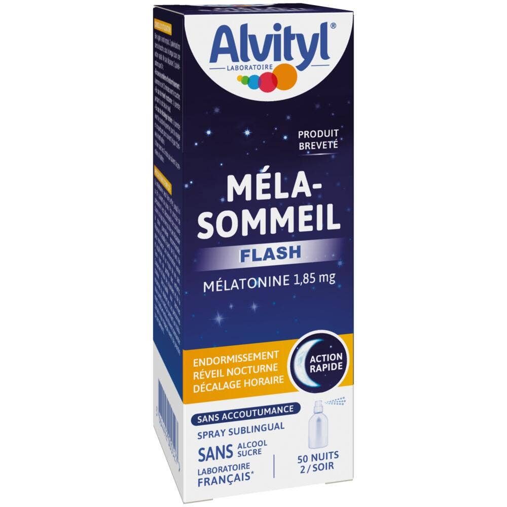 Alvityl Melatonin sleep flash spray melatonin 1.85mg 20 ml