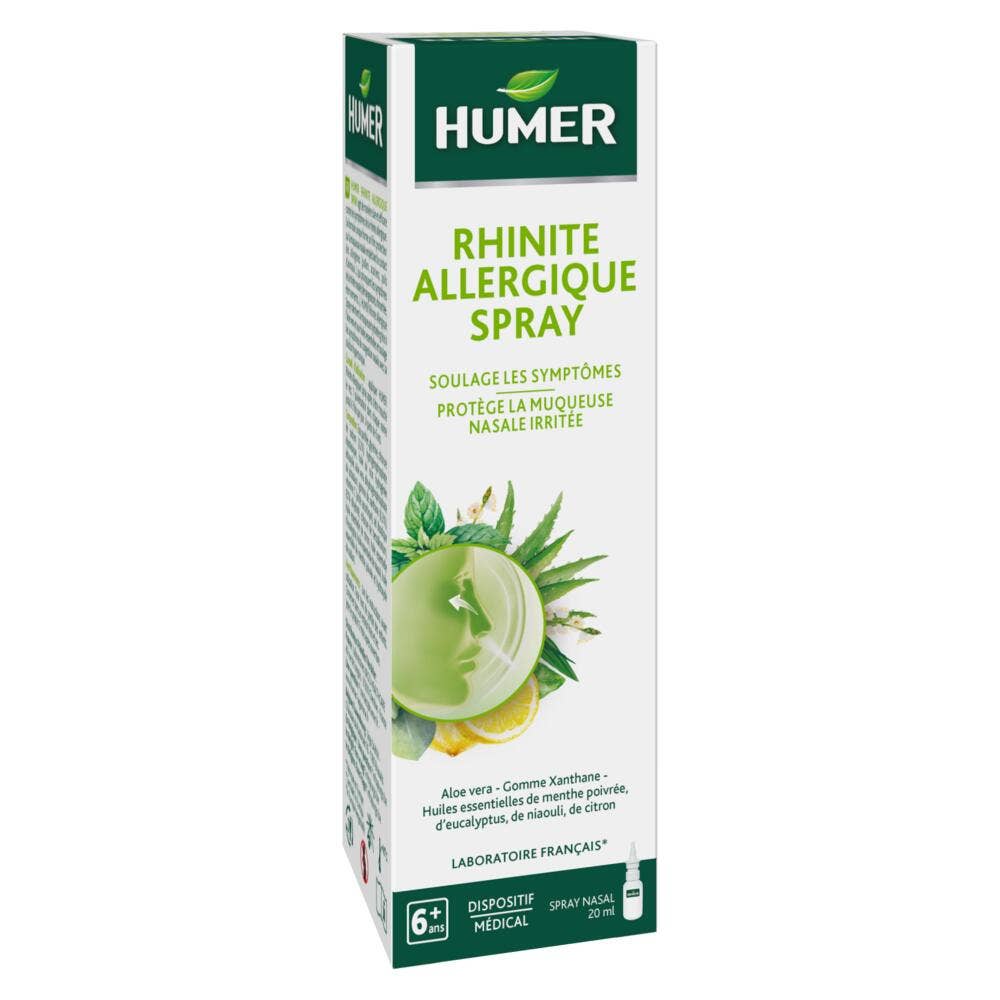 Humer Spray Allergique Rhinite Dès 6 Ans 20ml