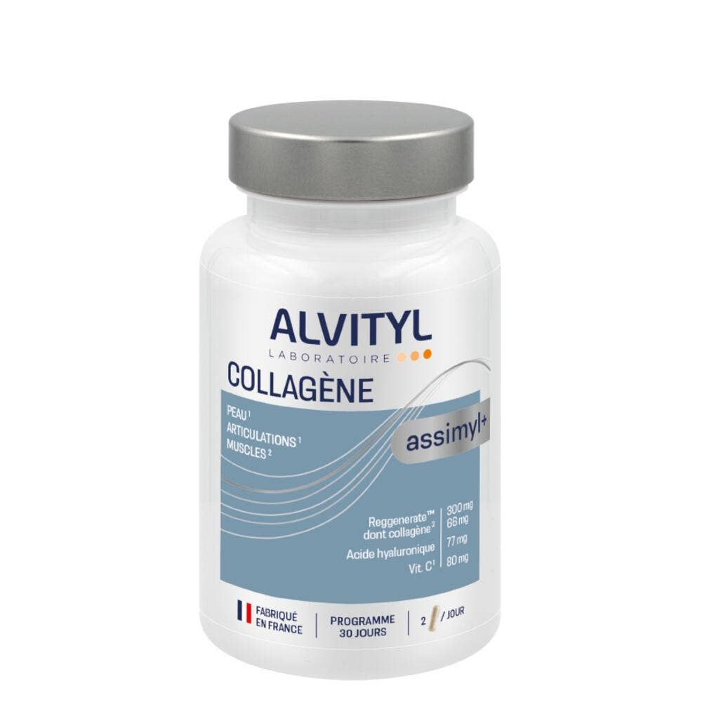 Alvityl Assimyl+ Collagen skin joints muscles 60 capsules