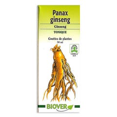 Biover Tonic Panax Ginseng Plant Drops 50ml