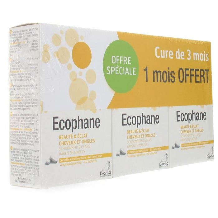 Biorga Ecophane Nails & Hair 3x60 tablets