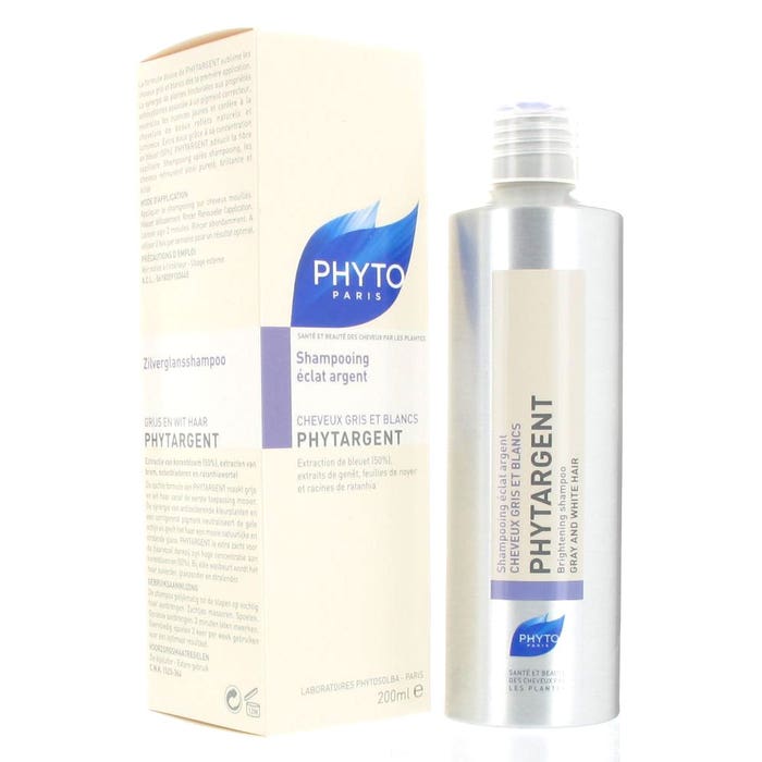 Phyto Phytargent Brightening Shampoo Gray And White Hair 200 ml