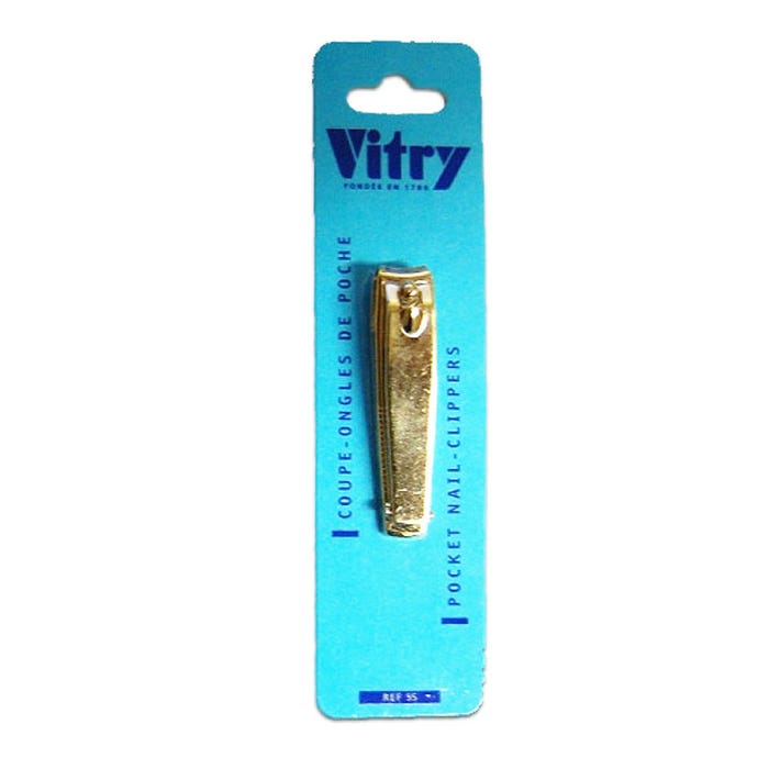 Gold Pocket Nail Clipper 4055 Vitry