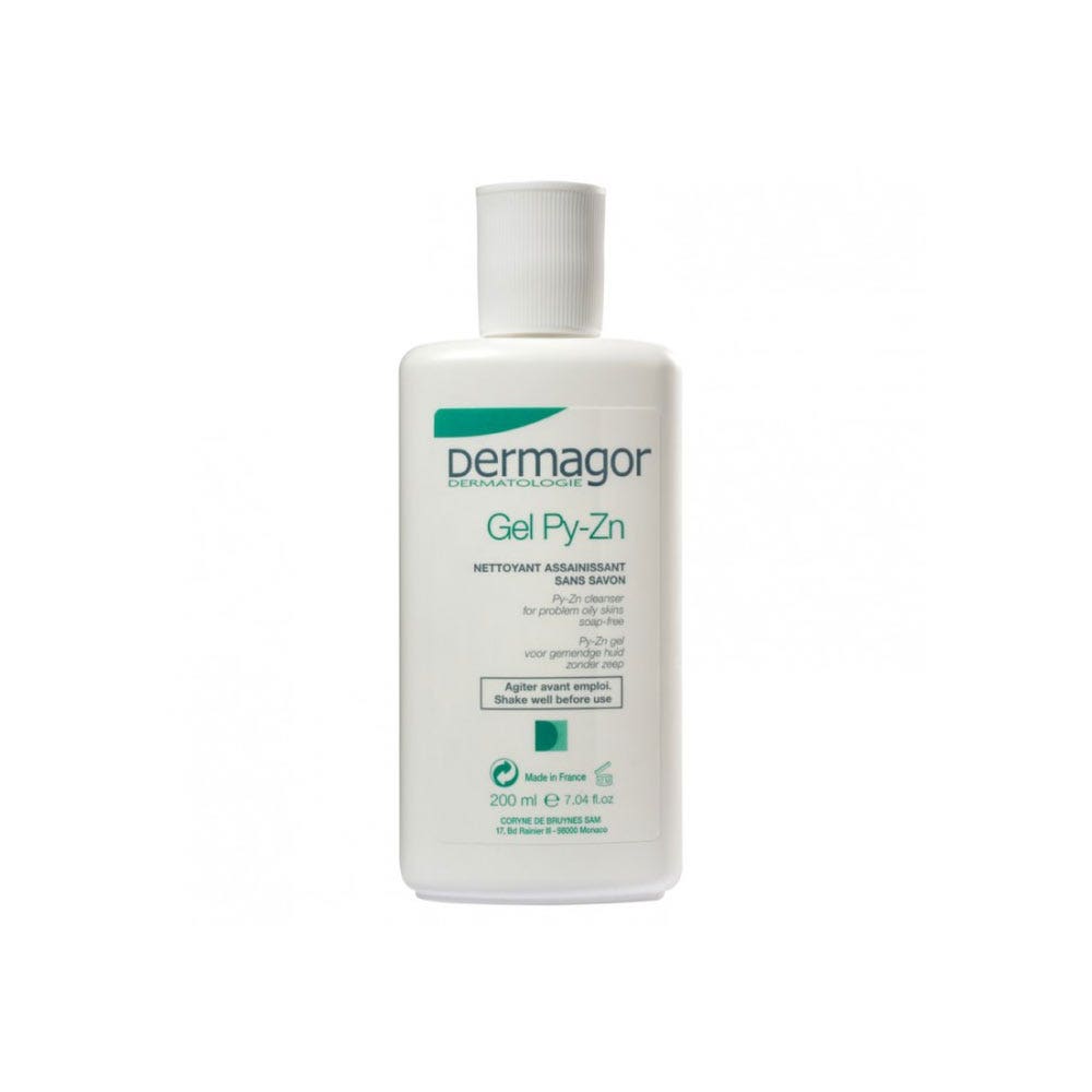 Dermagor Gel Py-zn Soap Free Cleanser 200 ml