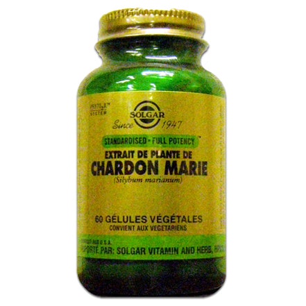 Solgar Chardon Marie Detox Digestion 60 gélules végétales