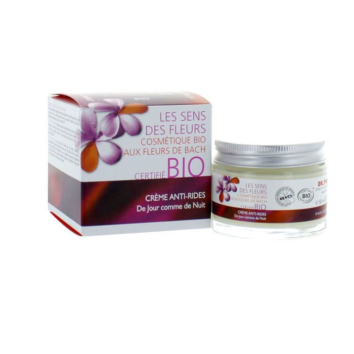 Le Sens Des Fleurs Organic Cosmetics With Bach Flowers Anti-Wrinkle Day And Night Cream 50ml Dr. Theiss Naturwaren