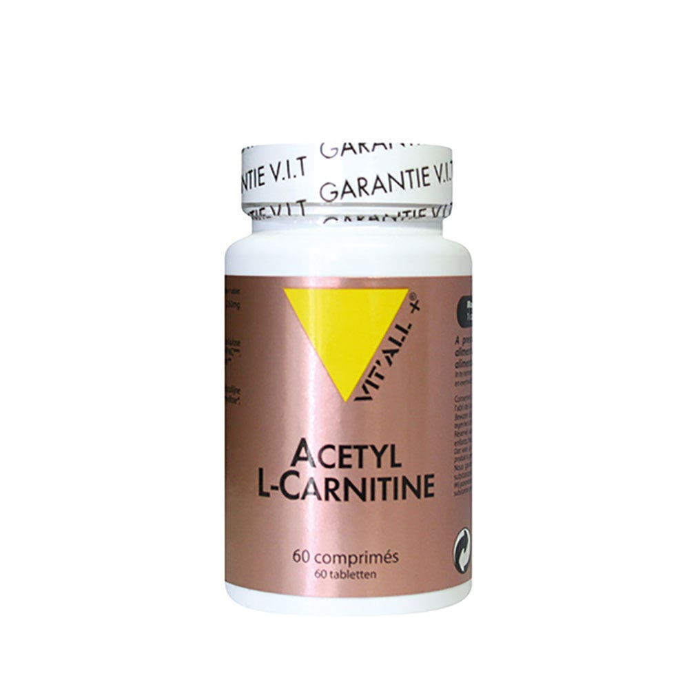 Vit'All+ Acetyl L-carnitine 60 tablets