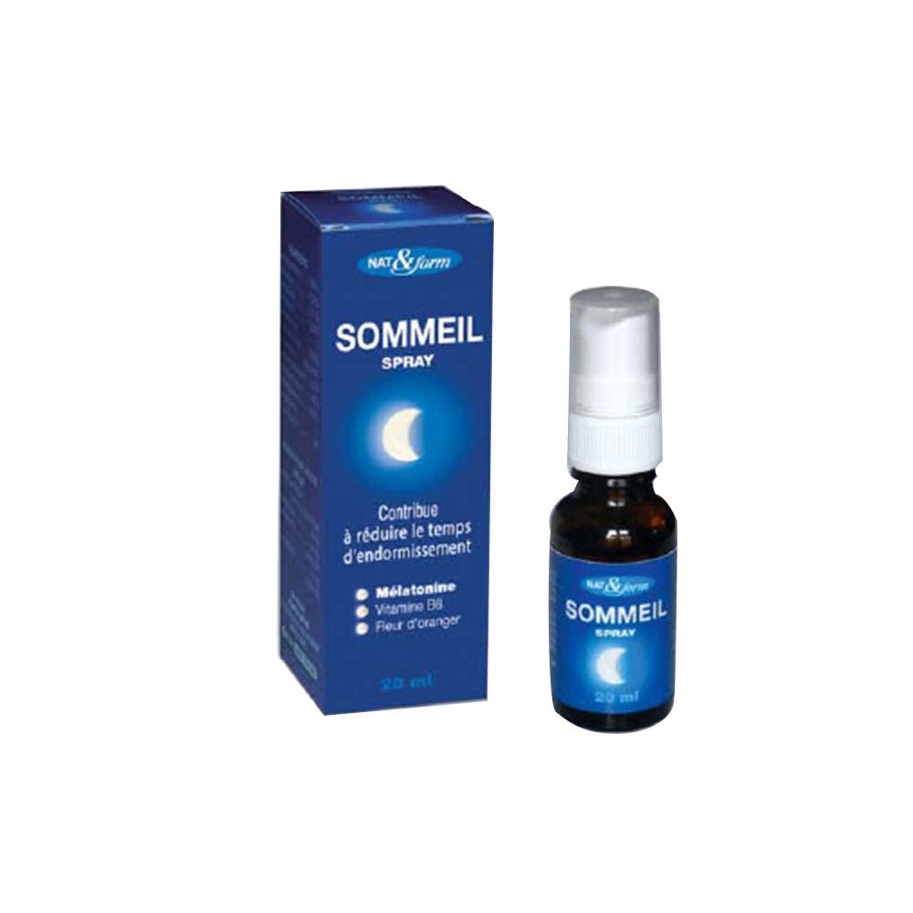 Nat&Form MelaZen Sleep Spray fast-absorbing spray 20 ml