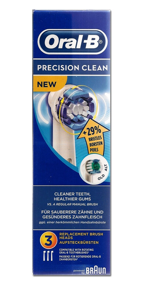 Oral-B Precision Clean Oral B Precision Clean Replacement Brush Heads ...
