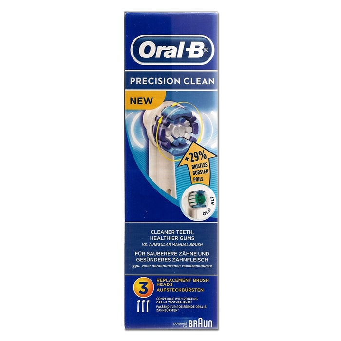 Precision Clean Oral-B Precision Clean Oral B Precision Clean Replacement Brush Heads ...