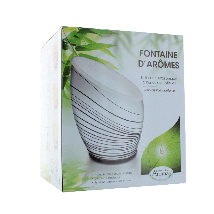 LE COMPTOIR AROMA FOUNTAIN ULTRASOUND DIFFUSER FOR ESSENTIAL OILS