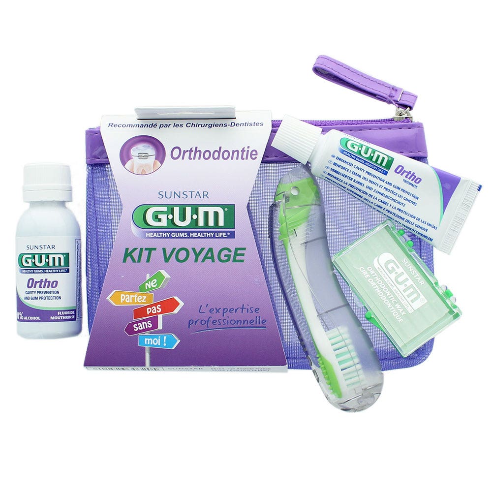 Gum Orthodontic Travel Kit Easypara