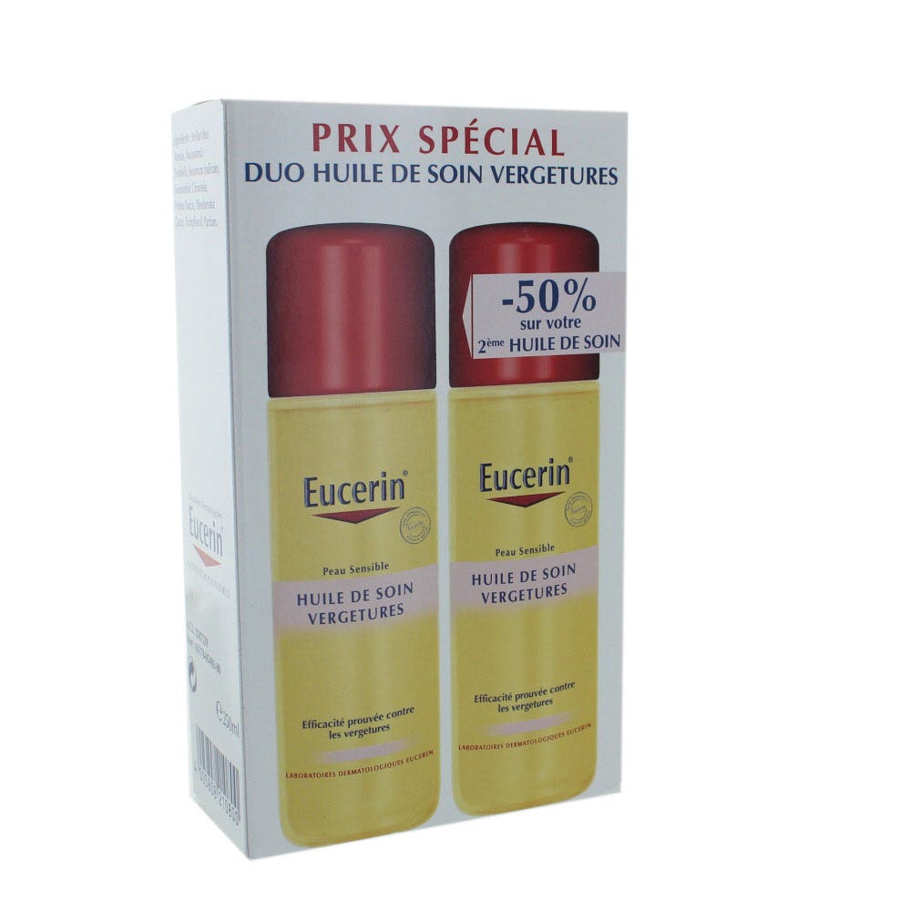 Eucerin Ph5 Stretch Mark Oil Sensitive Skin 2x125ml Easypara