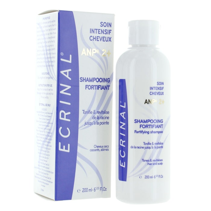 Intensive Hair Care Anp 2+ Fortifying Shampoo 200ml Ecrinal