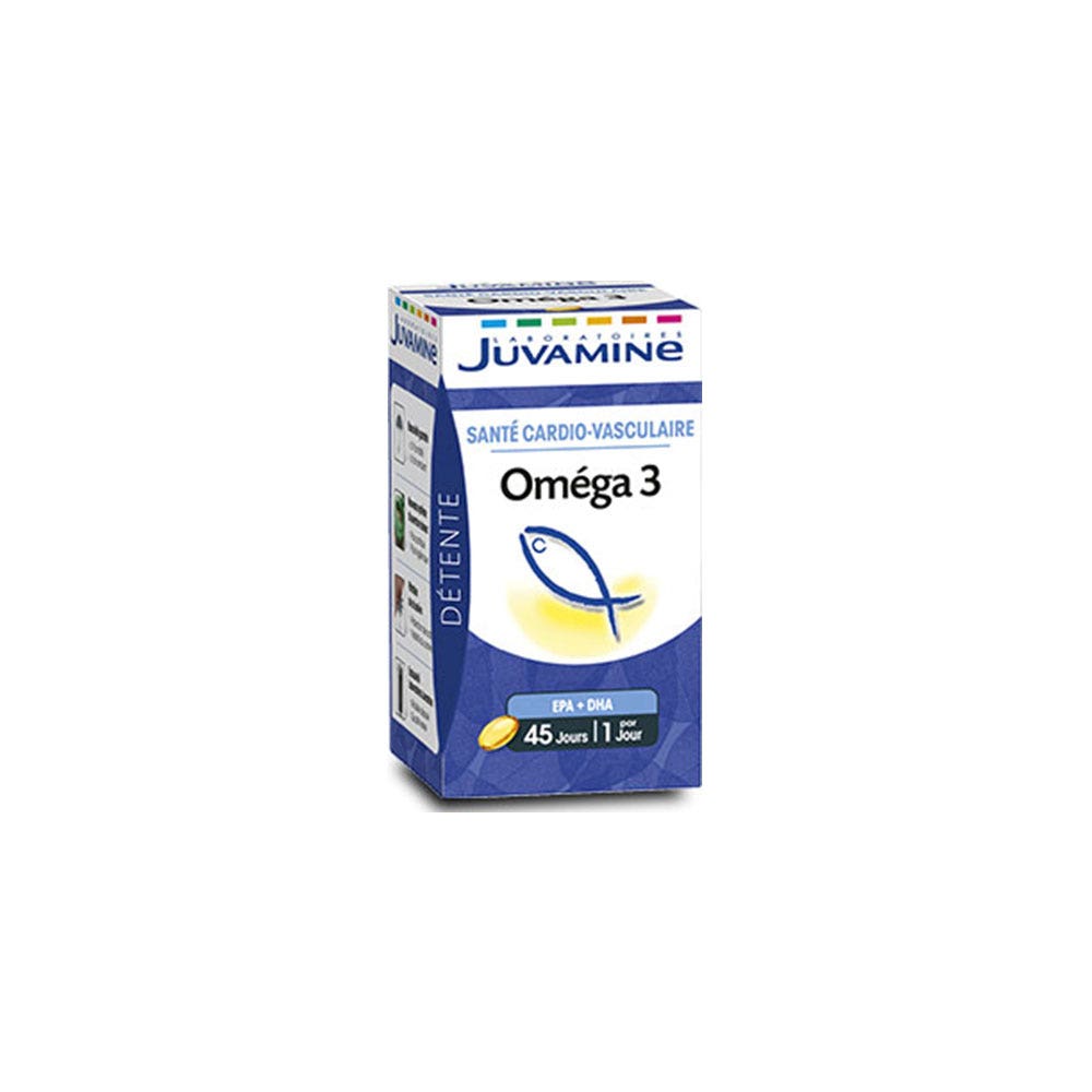 Juvamine Omega3 Cardio Vascular Health X 45 Capsules Easypara