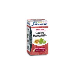 Juvamine Ginkgo Hamamelis Circulation 30 capsules