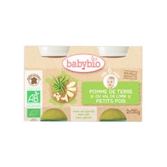 Babybio Baby Food Vegetables From 6 Months 2x130g