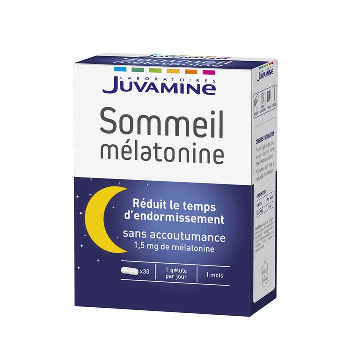 Melatonin Sleep 30 capsules Juvamine