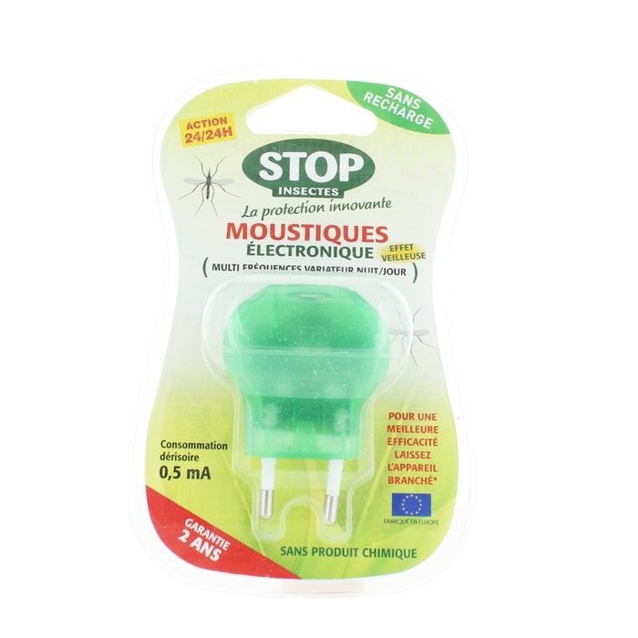 STOP INSECTES MULTI FREQUENCY NIGHT AND DAY ANTI MOSQUITOES