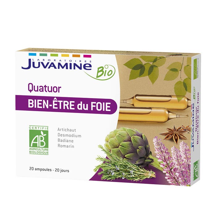 Juvamine Bio Quatuor Liver Health X20 Phials