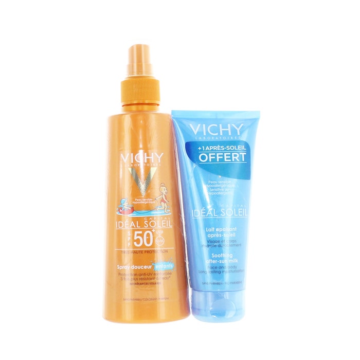 Sun Children Gentle Spray Spf50+ + After Sun Care 200ml Vichy