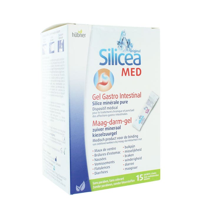 Silicea Gastrointestinal Gel X15 Sachets 15 sachets à boire - Easypara