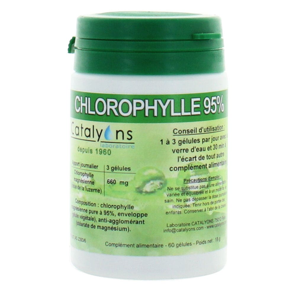 Catalyons Chlorophyll Magnesium 60 Gelules