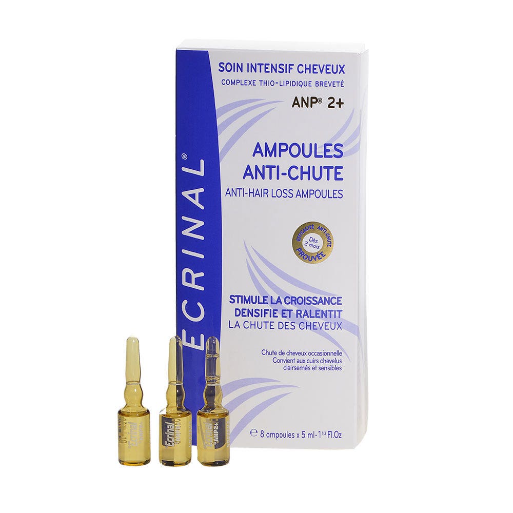 Ecrinal Intensive Hair Care Anp2 + Anti-hair Loss 8 Phials X 5 ml