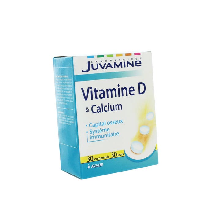 Juvamine Vitamin D & Calcium X 30 Tablets