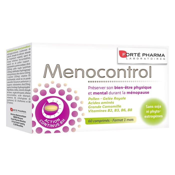 Forté Pharma Menocontrol 60 Capsules Menopause