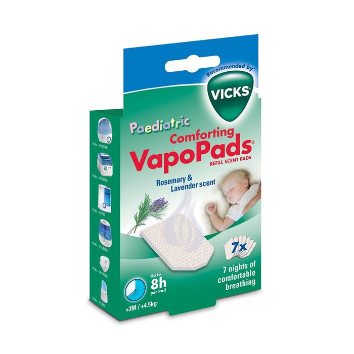 Vicks Vbr Refills Vapopads Lavender & Rosemary 4.5kg - Easypara