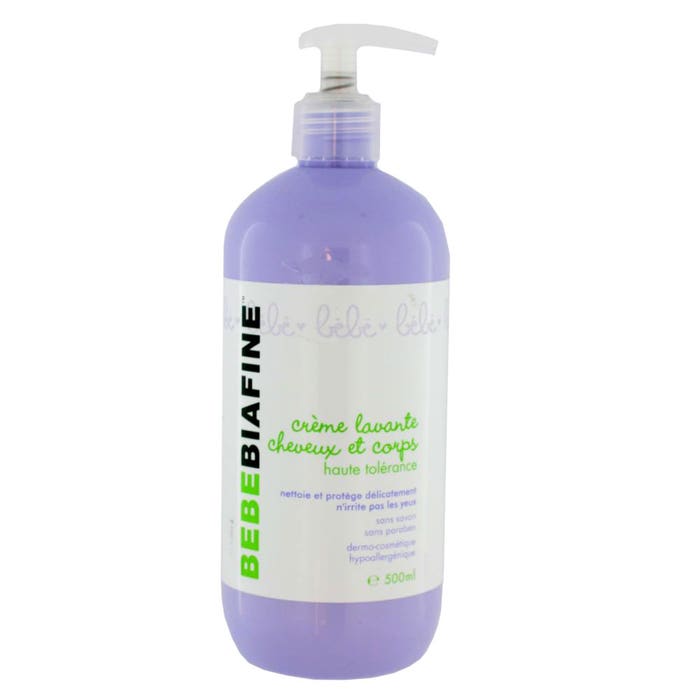 Cicabiafine Bebebiafine Cleansing Cream Hair And Body 500ml